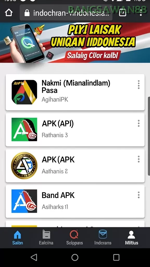 Cuplikan layar JITU26 — halaman utama