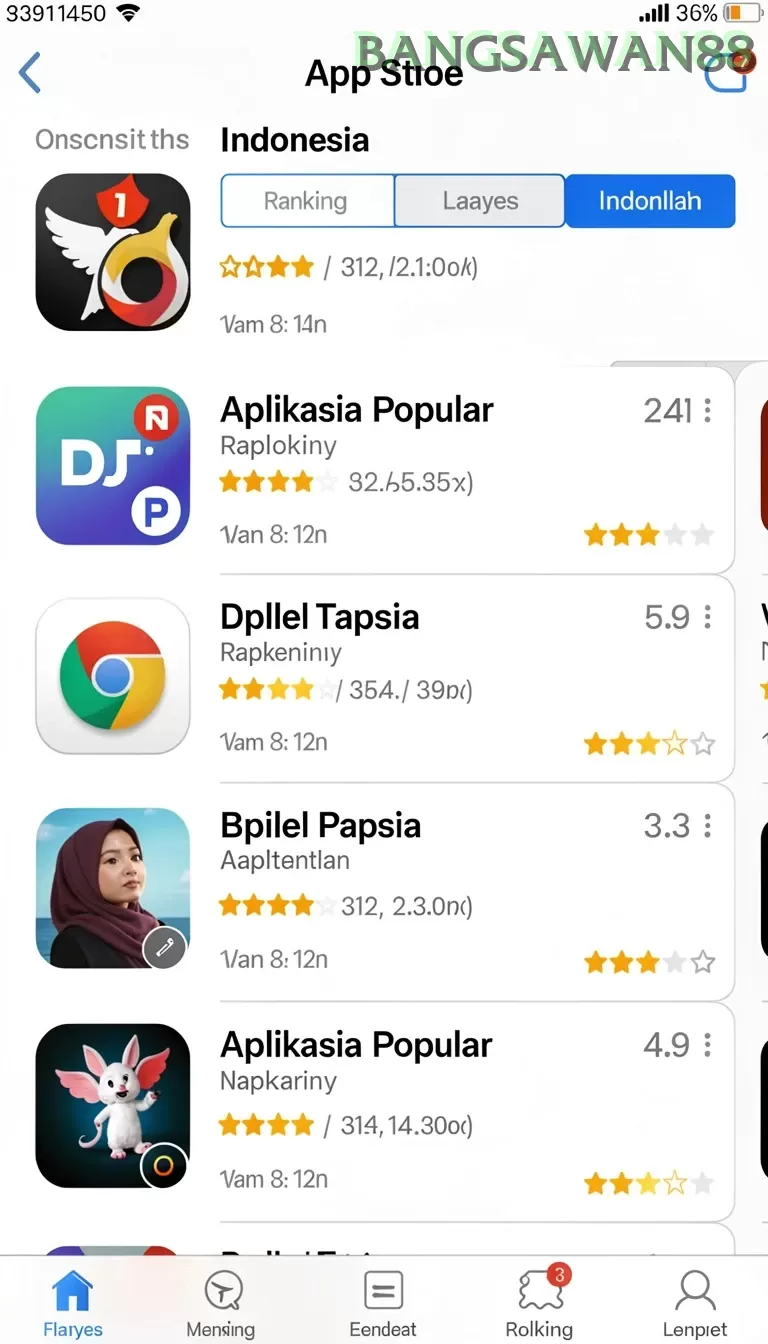 Cuplikan layar HARGATOTO — halaman utama