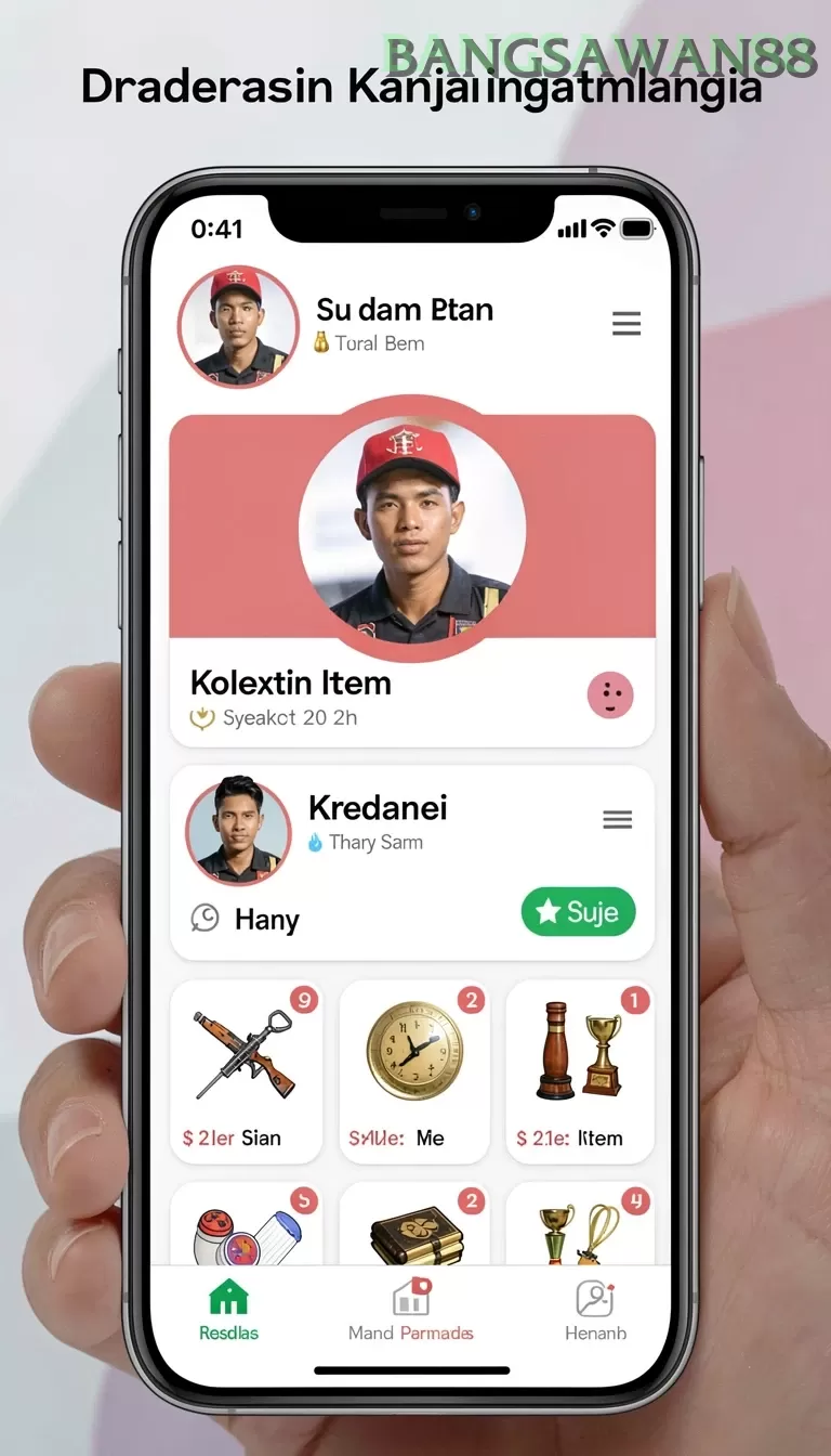 Cuplikan layar ELANG138 — pengaturan akun